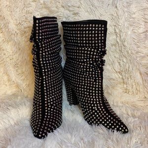 Bedazzled boots